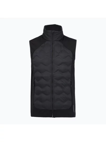Vestă de alergare pentru bărbați HOKA Skyfill Insulated Vest black negru