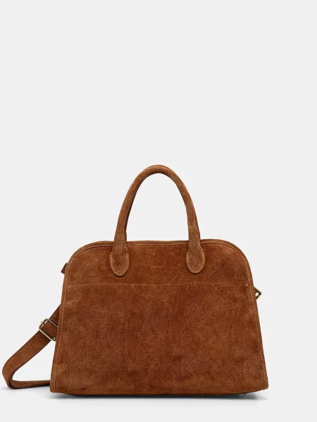 Замшева сумочка Answear.LAB коричневий