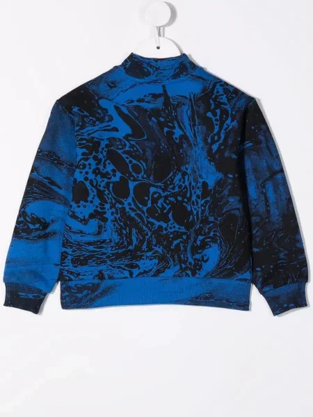 Bluza rozpinana dziecięca Calvin Klein niebieska