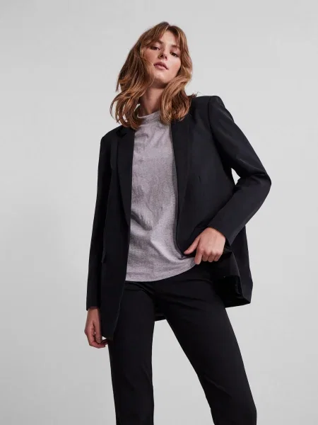 PIECES Sacou Bossy' negru
