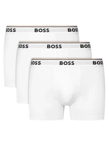 Bokserki Boss białe