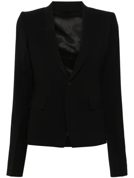Sacou Rick Owens de lână negru