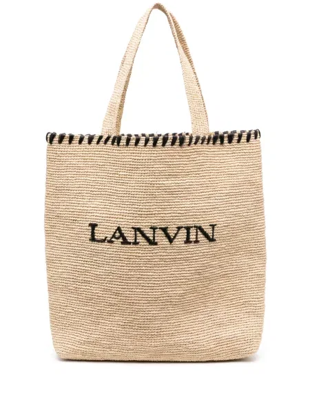 Geantă Lanvin cu broderie