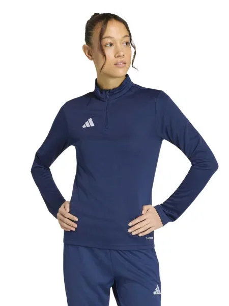 ADIDAS PERFORMANCE Tehnička sportska majica Entrada morsko plava bijela