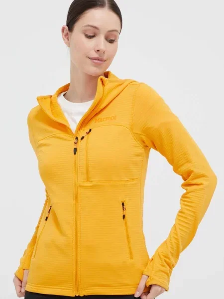 Суичър с качулка Marmot с качулка оранжево