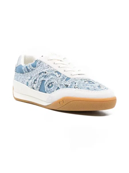 Sneakerși Liu Jo cu aplicații albastru