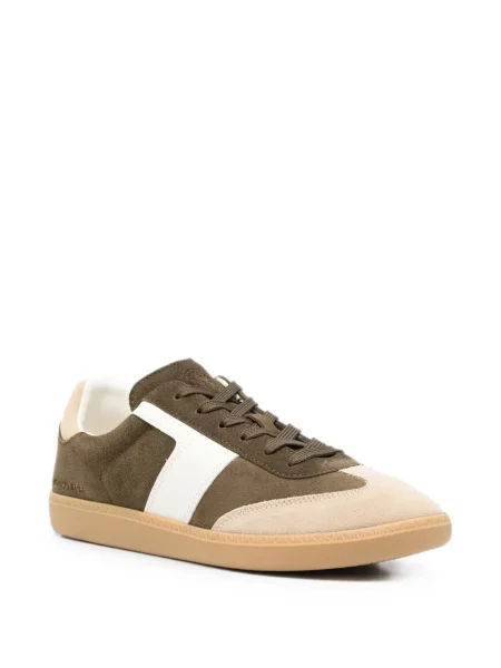 Fűzős csipkés szegecses sneaker Michael Michael Kors fekete
