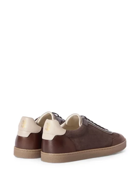Szarvasbőr sneaker Brunello Cucinelli barna
