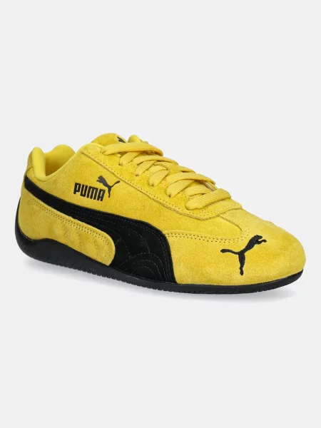 Велурени маратонки Puma Speedcat OG черно жълто