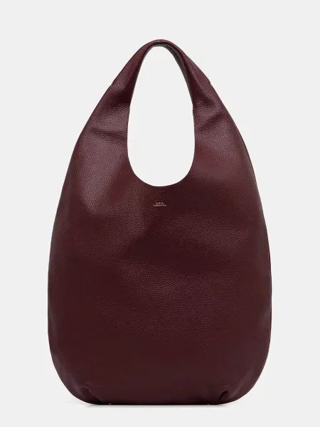 A.P.C. geantă shopper pentru femei din piele le neige