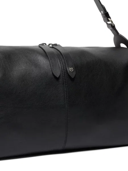 Top Pinko din piele negru