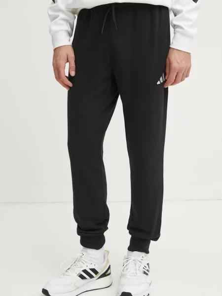 Adidas pantaloni de trening Feelcozy neted negru