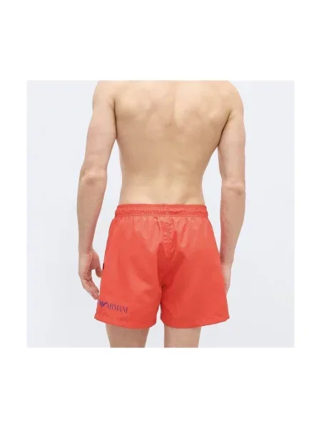 Pantaloni Emporio Armani albastru