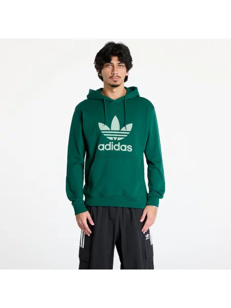 Bluza adidas Adicolor Classics Trefoil Hoodie Collegiate Green S zielona