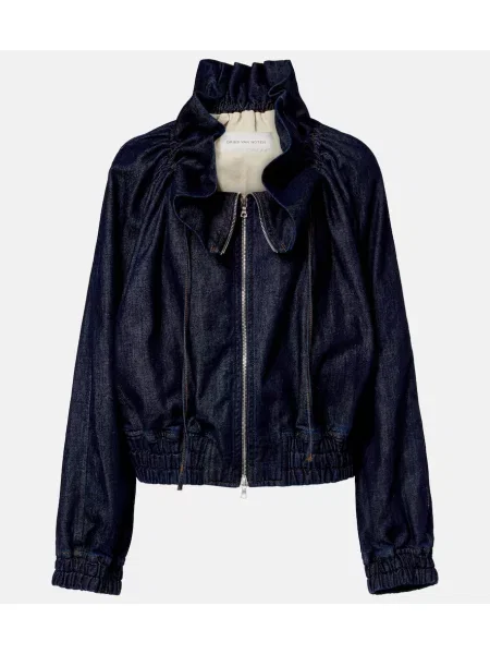 Kurtka jeansowa Dries Van Noten niebieska