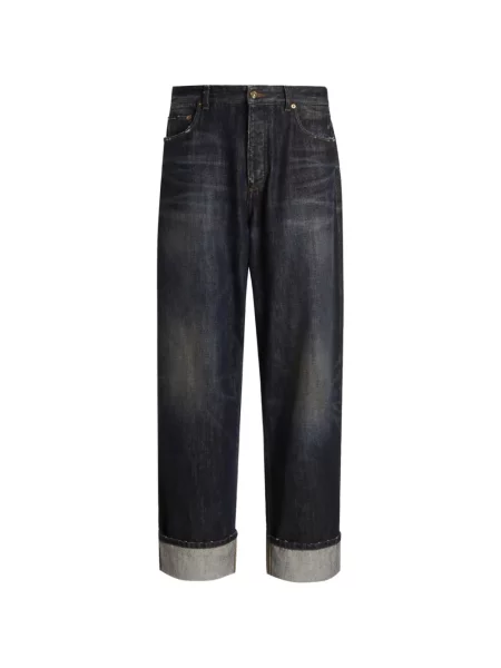 Pantaloni Dolce & Gabbana albastru