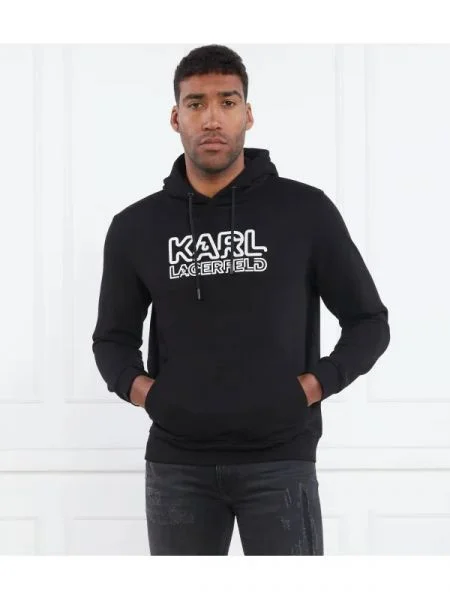 Karl Lagerfeld Hanorac negru