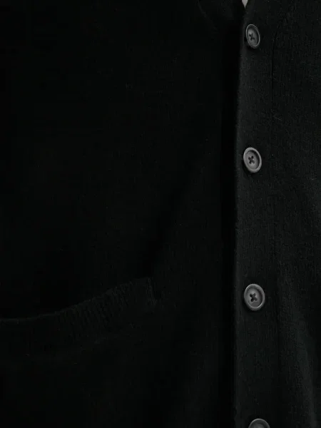 Cardigan Levi's® de catifea cord cu glugă cu buzunare cu nasturi negru