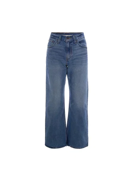 Szerokie jeansy Levi's niebieskie