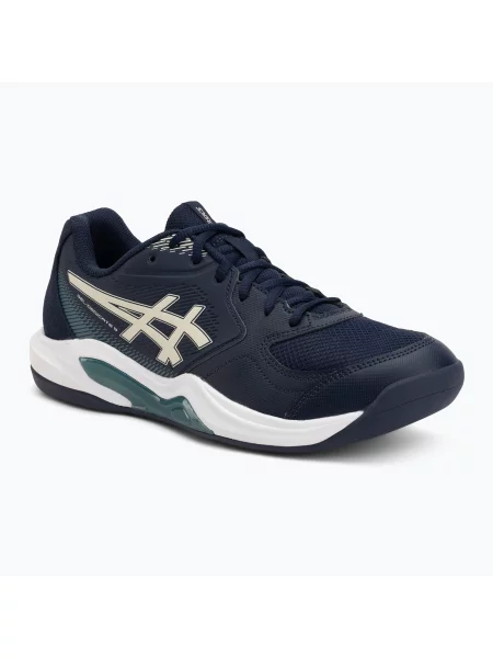 Încălțăminte de tenis pentru bărbați ASICS Gel-Dedicate 9 Indoor midnight/oatmeal
