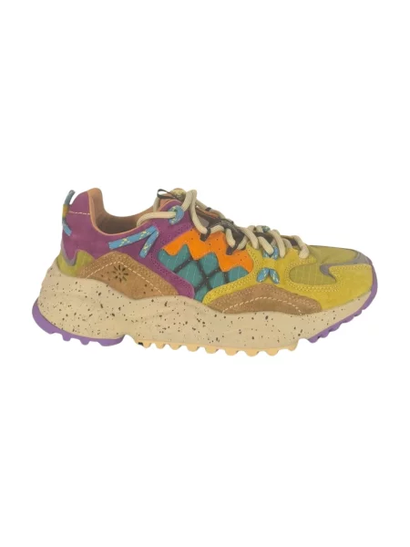 Sneakersy Flower Mountain skórzane w kwiatki