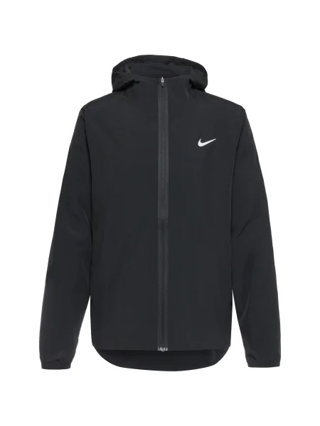NIKE Jachetă de trening Form negru alb