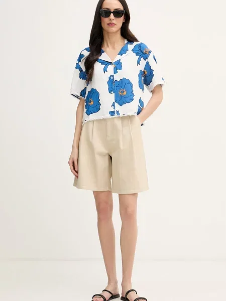 Tommy Hilfiger srajca z lanom bela