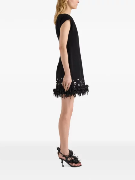Rochie Proenza Schouler din crep negru