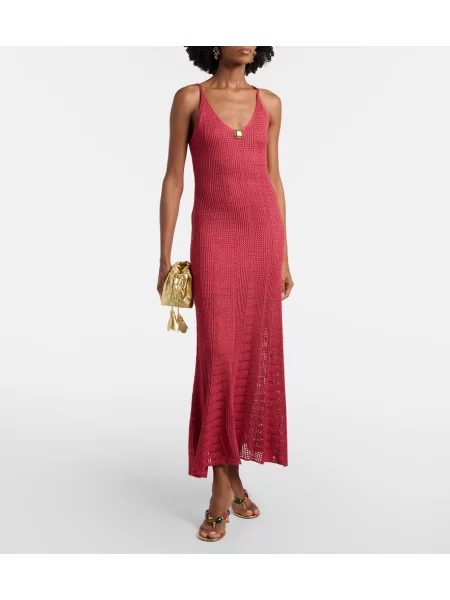 Rochie midi Vix Paula Hermanny roșu