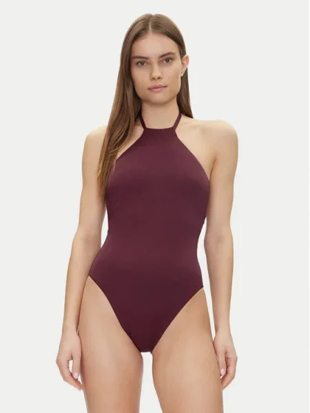 LAUREN RALPH LAUREN Bikiny bordová
