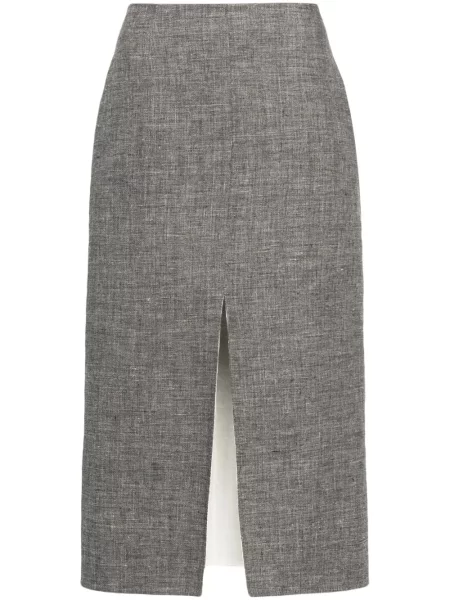 Fustă tip creion Fabiana Filippi gri