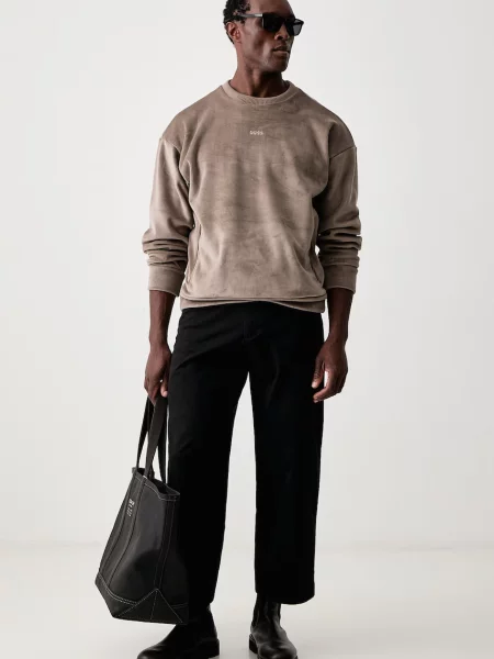 Lacoste pantaloni pentru bărbați din cu negru