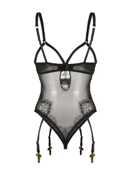 Боди Maison Close черно