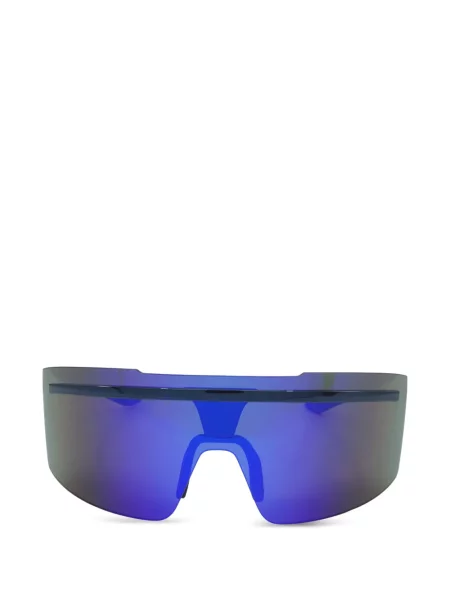 Ochelari de soare Nike de catifea cu autograf retro alb