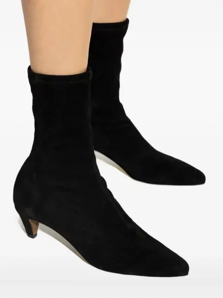 Botine Neous din piele de căprioară negru