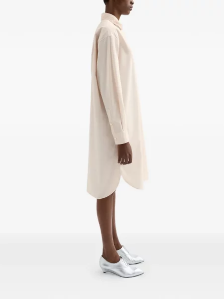 Rochie tip cămașă Jil Sander roz