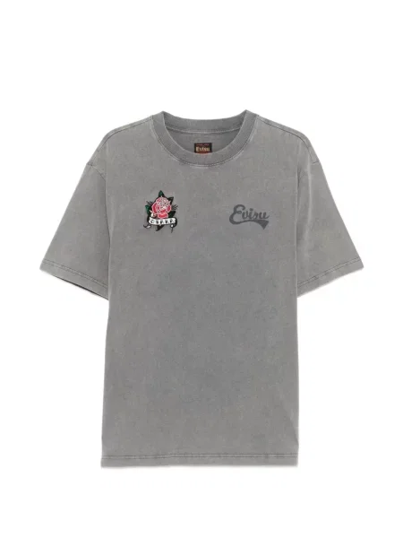 Tricou Evisu cu imagine gri