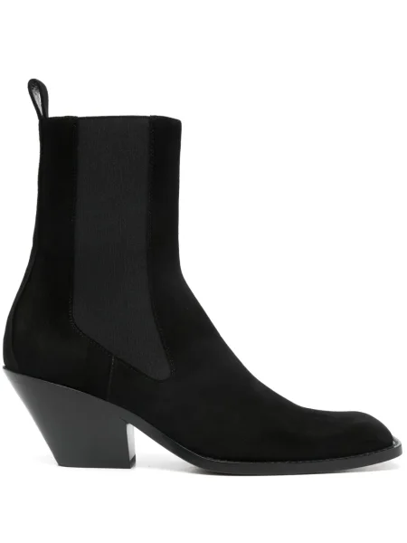 Botine chelsea Khaite negru
