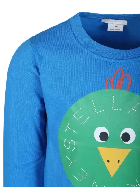 Bluza dziecięca Stella Mccartney niebieska