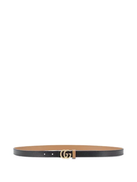 Öves megfordítható öv Gucci fekete