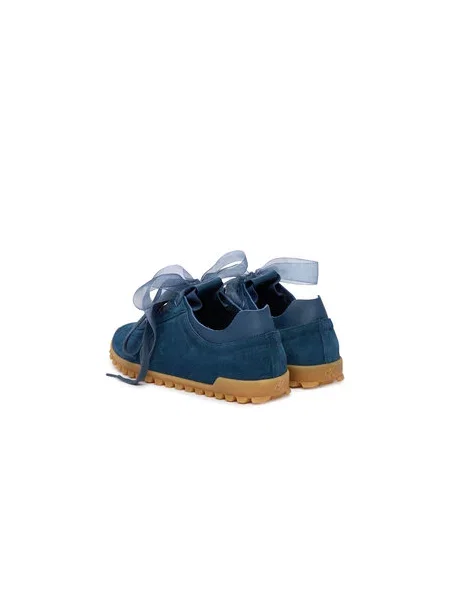Tenisice Calvin Klein Low Profile Run Mg Sue Db Laces Tamnoplava