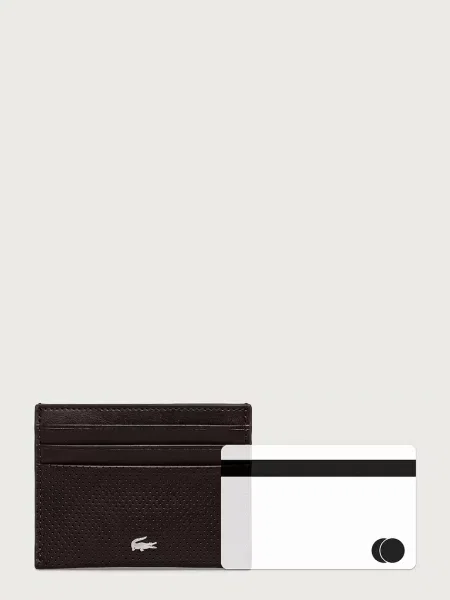 Кожаный ремень Lacoste с ремешками