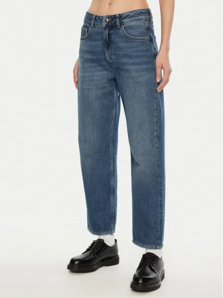 HUGO Blugi Gilissi Straight Leg albastru