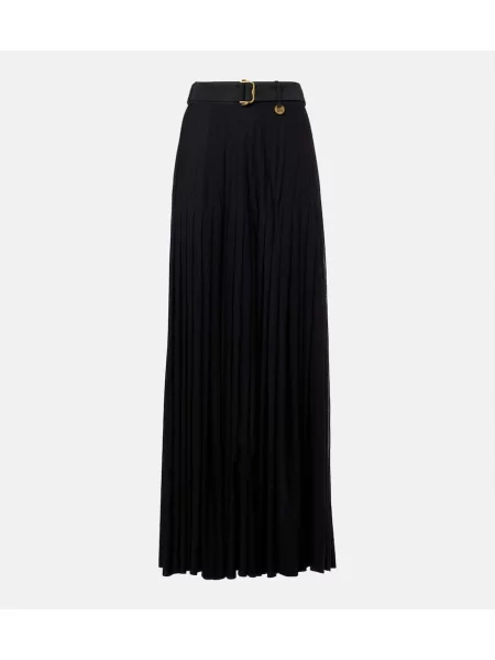 Fusta plisata Burberry plisată negru