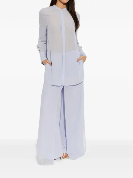 Cămașă Emporio Armani violet