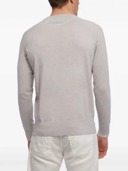 Pulover Brooks Brothers cu nervuri gri