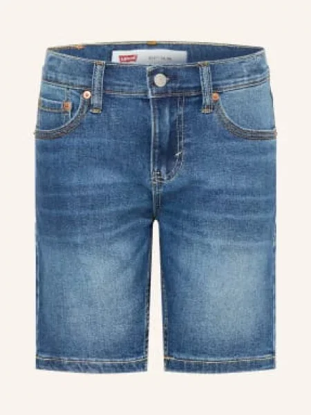 Levi's® Džínové Šortky Slim Fit modrá