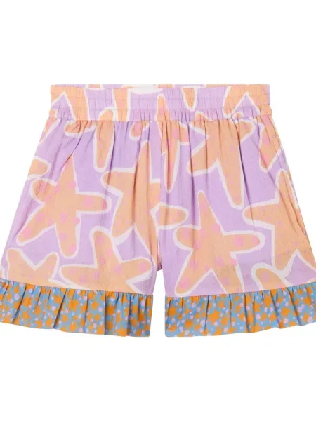 Szorty dziecięce Stella Mccartney fioletowe