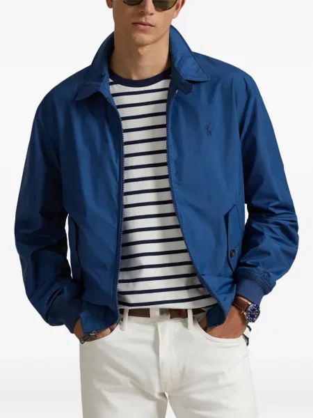Șapcă Polo Ralph Lauren cu broderie din țesătură twill în carouri albastru