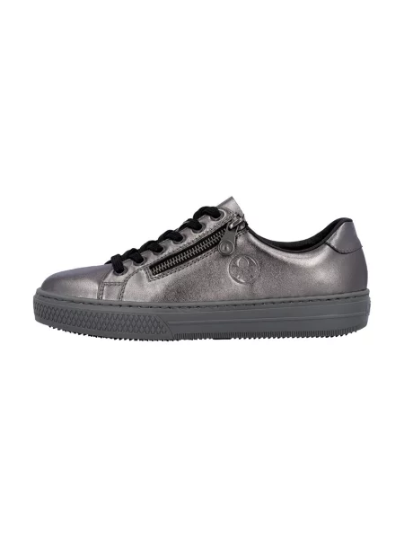Sneakerși Rieker argintiu